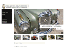 Tablet Screenshot of fedeclasicos.com
